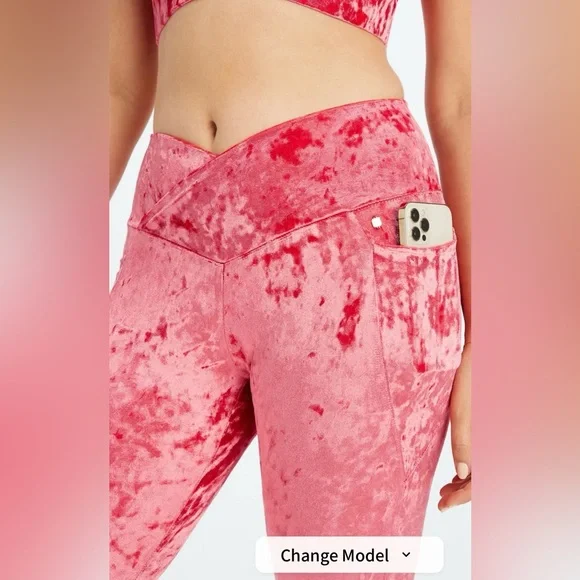 Fabletics Plus Velvet Leggings ❤️ - Picture 3 of 12